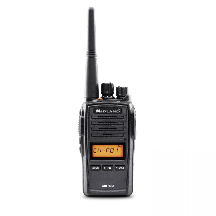 Midland G18 Pro Pmr446 Funkgerät, Ip67