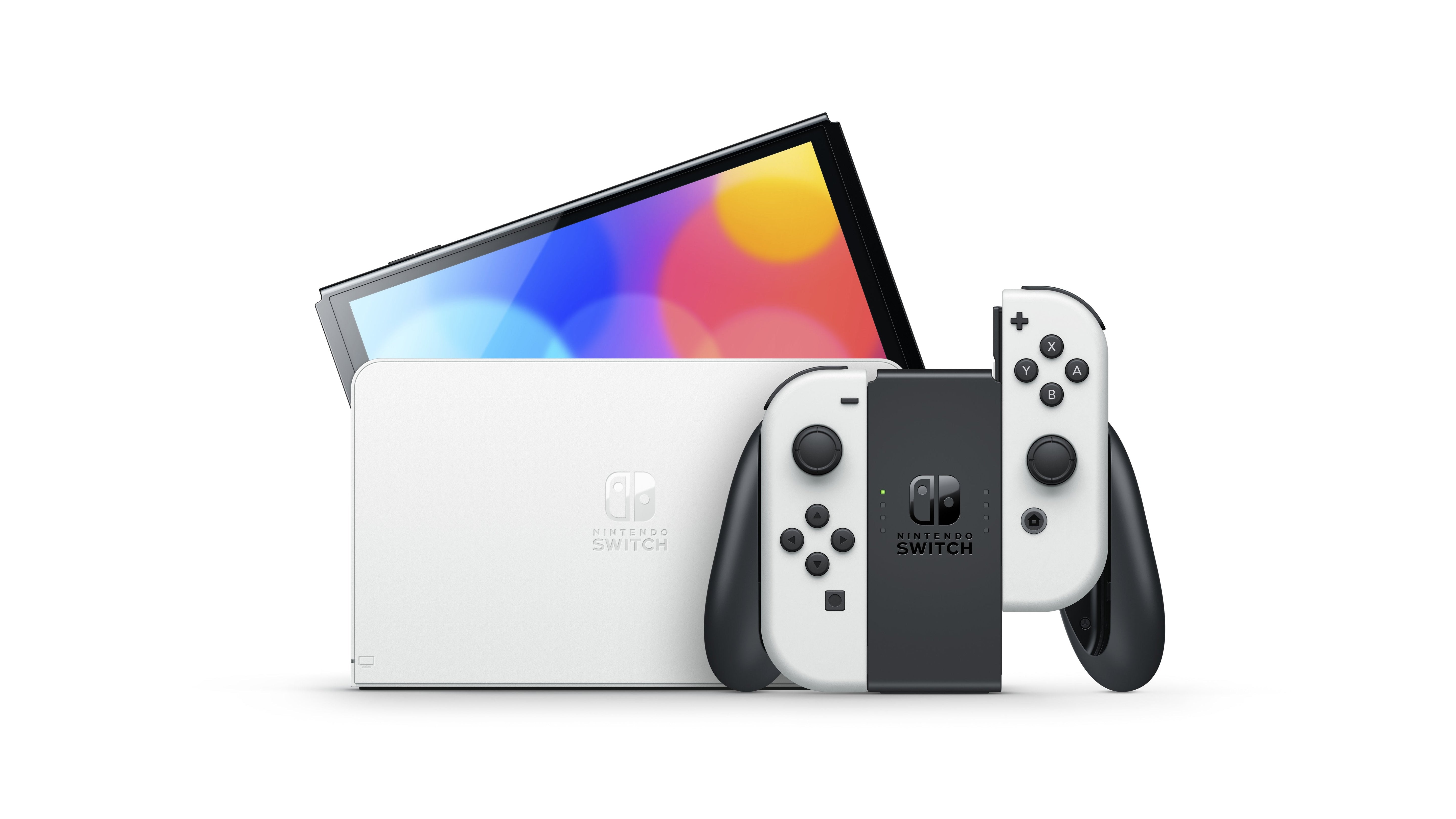 Consola  Nintendo Switch Oled Portátil 17.8 Cm (7") 64 Gb Pantalla Táctil Wi-Fi Blanca