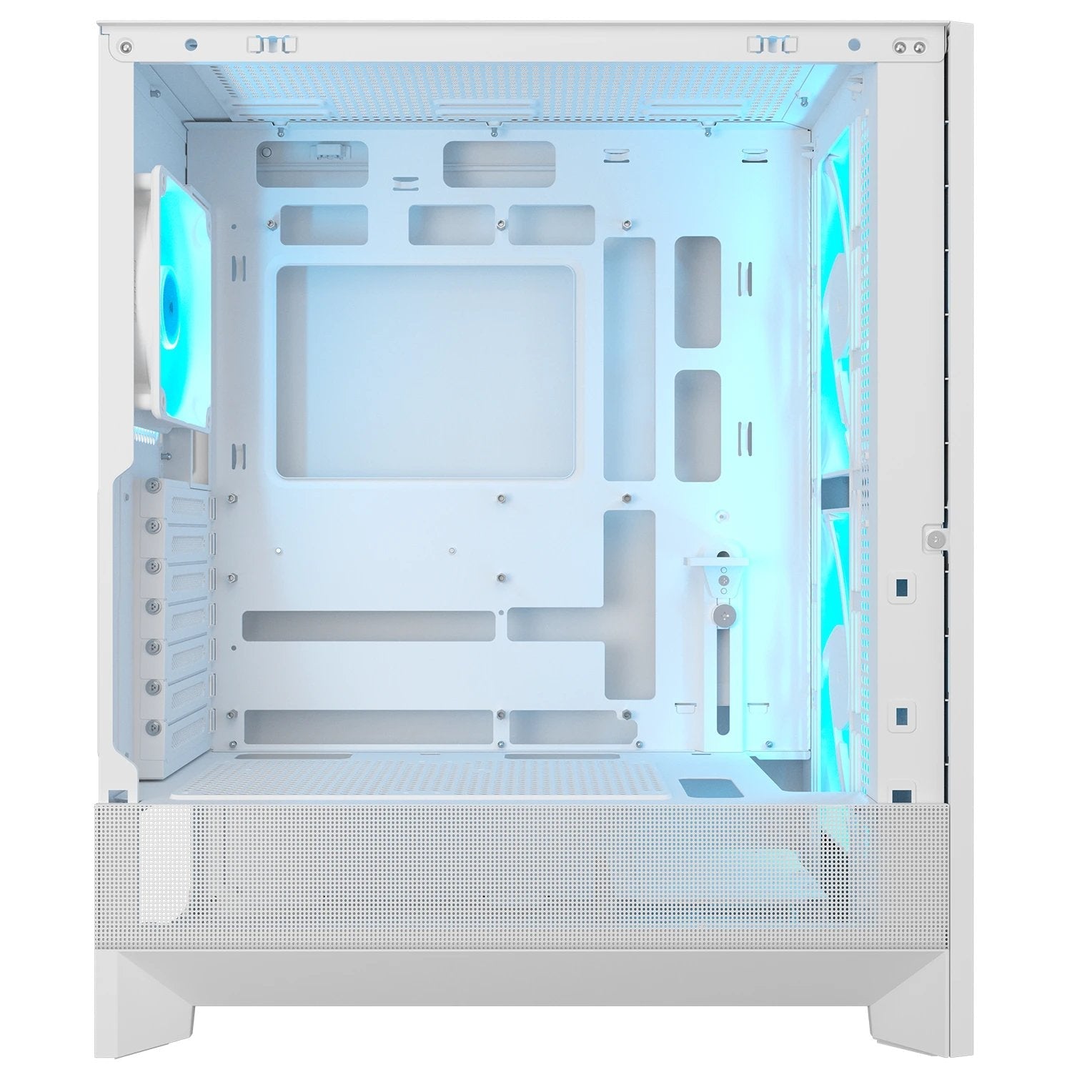 Cougar Caja Midi-Tower Airface 180, Argb, Blanco