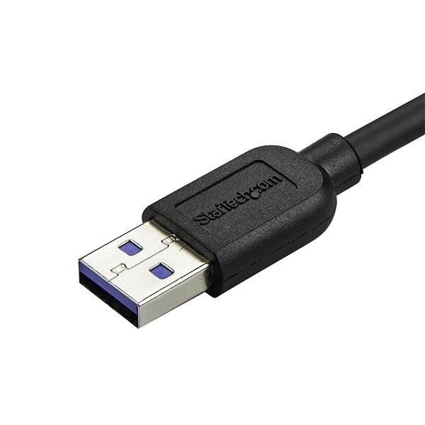 Startech Cable Usb 3.0 A Micro Usb Tipo B Acodado 2m Negro Usb3au2mls