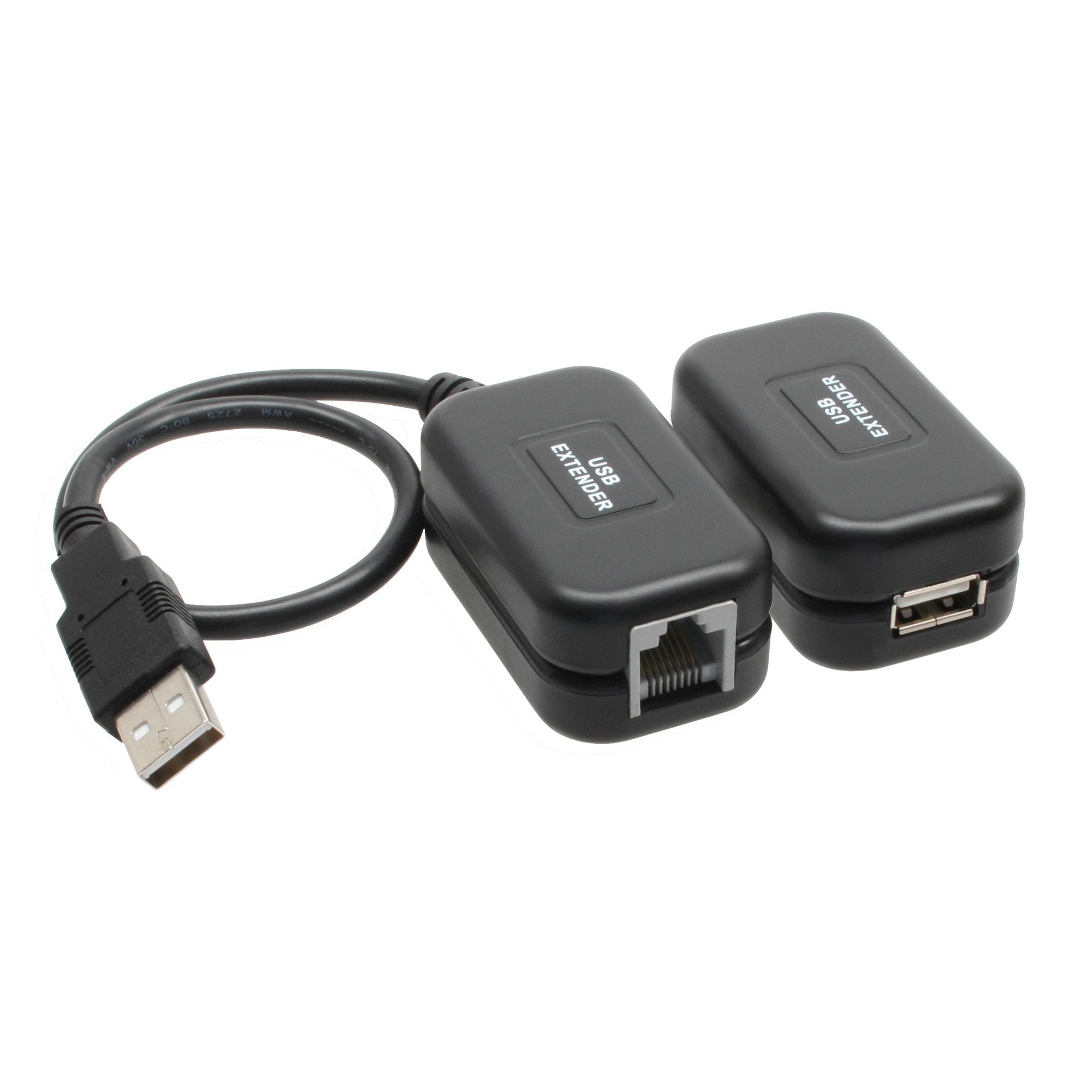 Extensor Usb Inline De Hasta 60 M Sobre Cable De Red  Rj45 Cat.5e O Superior