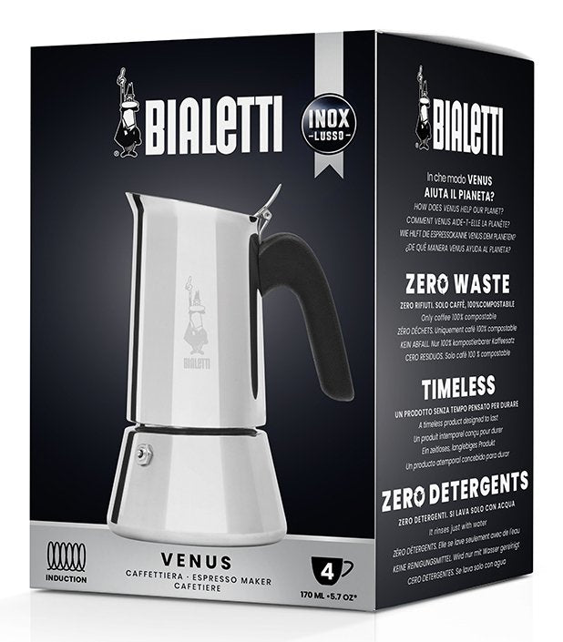 EAN 8006363028875 - Bialetti Venus box Cafetera italiana 0,1 L Plata imagen 5