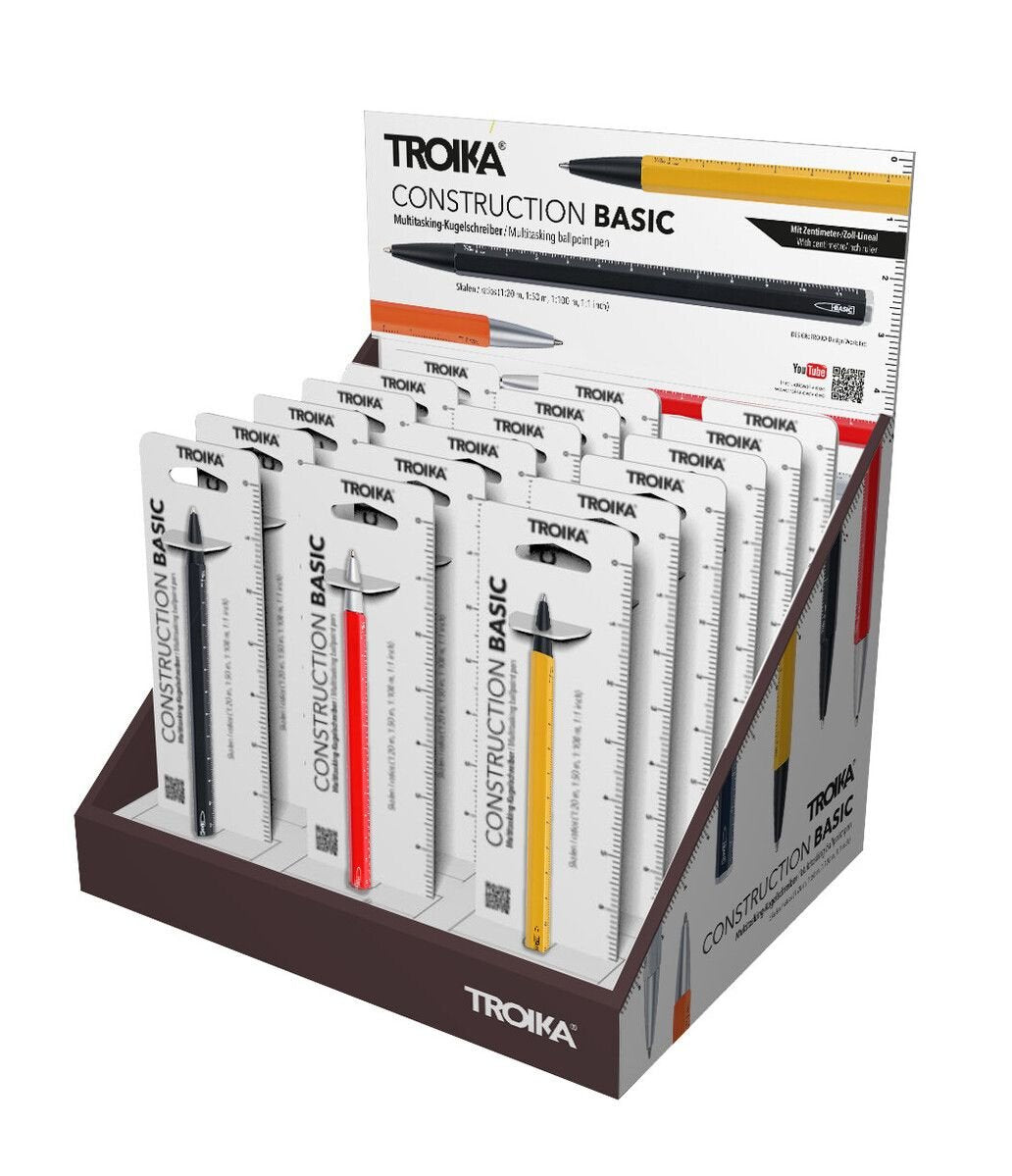 Troika Thekendisplay 18xconmruction Basic Multitasking Pen