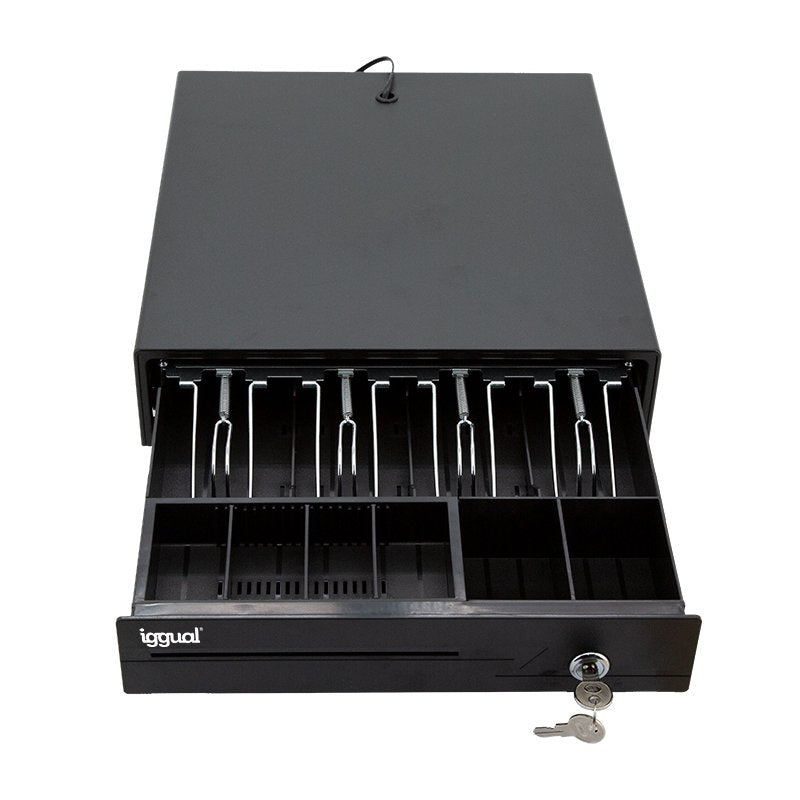 EAN 8435364316368 - iggual IRON-10 Cajón de efectivo automático y manual imagen 4