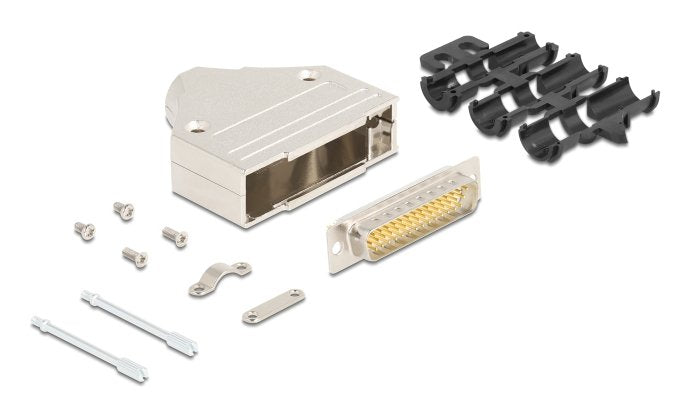 Sub-D Steckergehäuse 44 Pin Aus Metall Inklusive Steckerverbinder Stecker Und Montagematerial