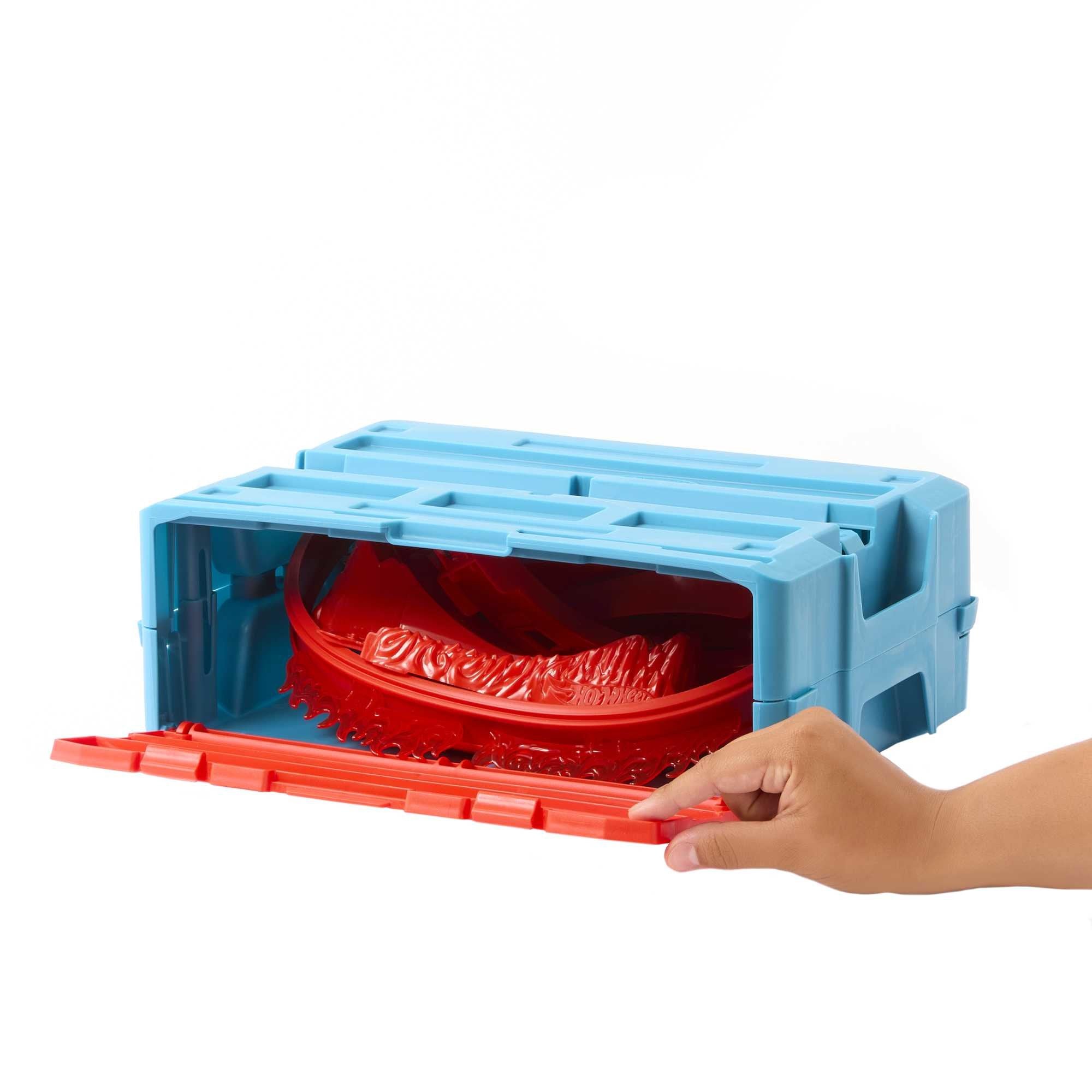 Pista Acrobacias En Llamas Hot Wheels