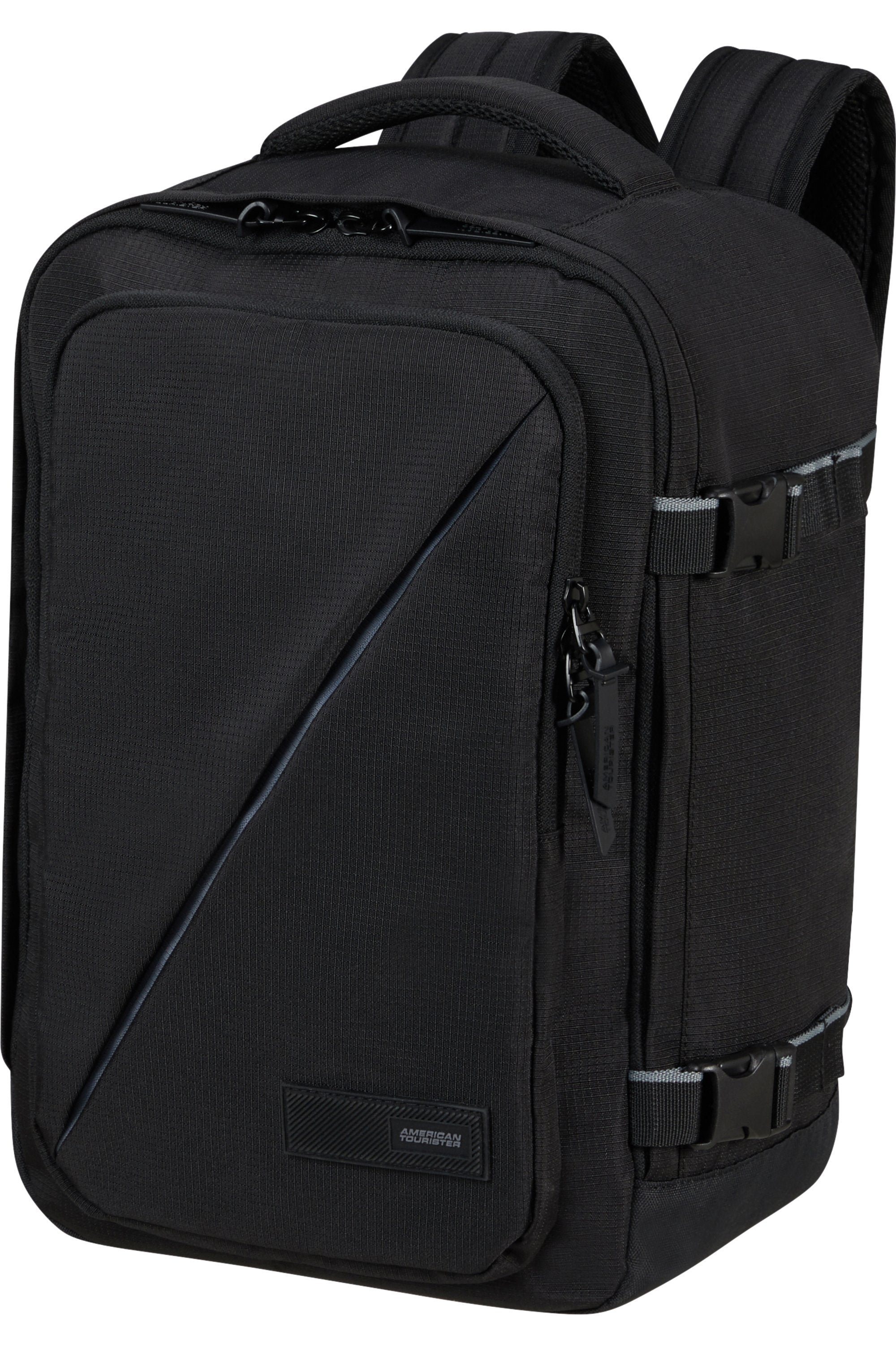 EAN 5400520240699 - American Tourister Take2cabin S mochila Mochila informal Negro Tereftalato de polietileno reciclado (rPET imagen 2