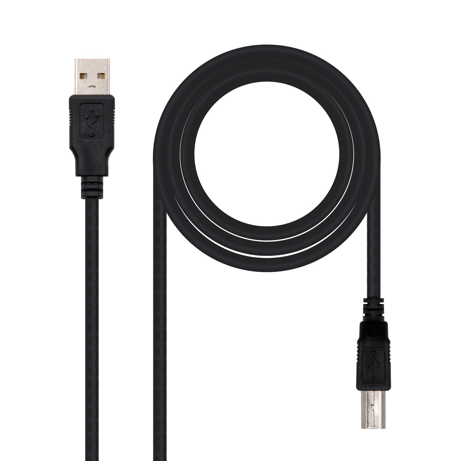 Nanocable Cable De Impresora Usb-A 2.0 Macho A Usb-B Macho 3m
