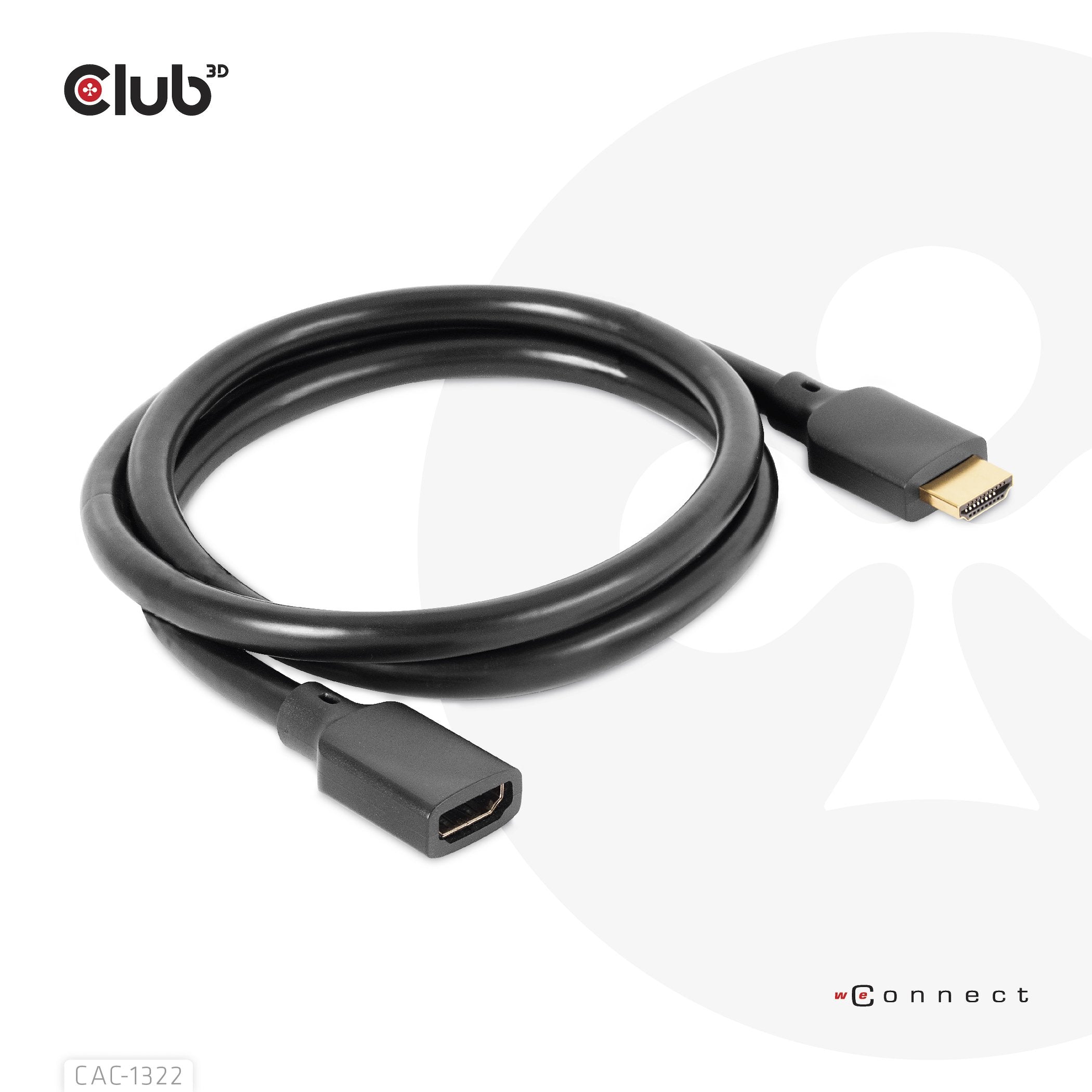 EAN 8719214472665 - CLUB3D CAC-1322 cable HDMI HDMI tipo A (Estándar) Negro imagen 8