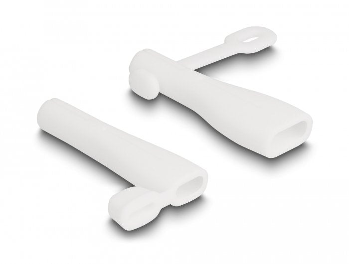 Staubschutz Für Usb Typ-A Stecker Und Usb Type-C Stecker Set 2 Stück Weiss