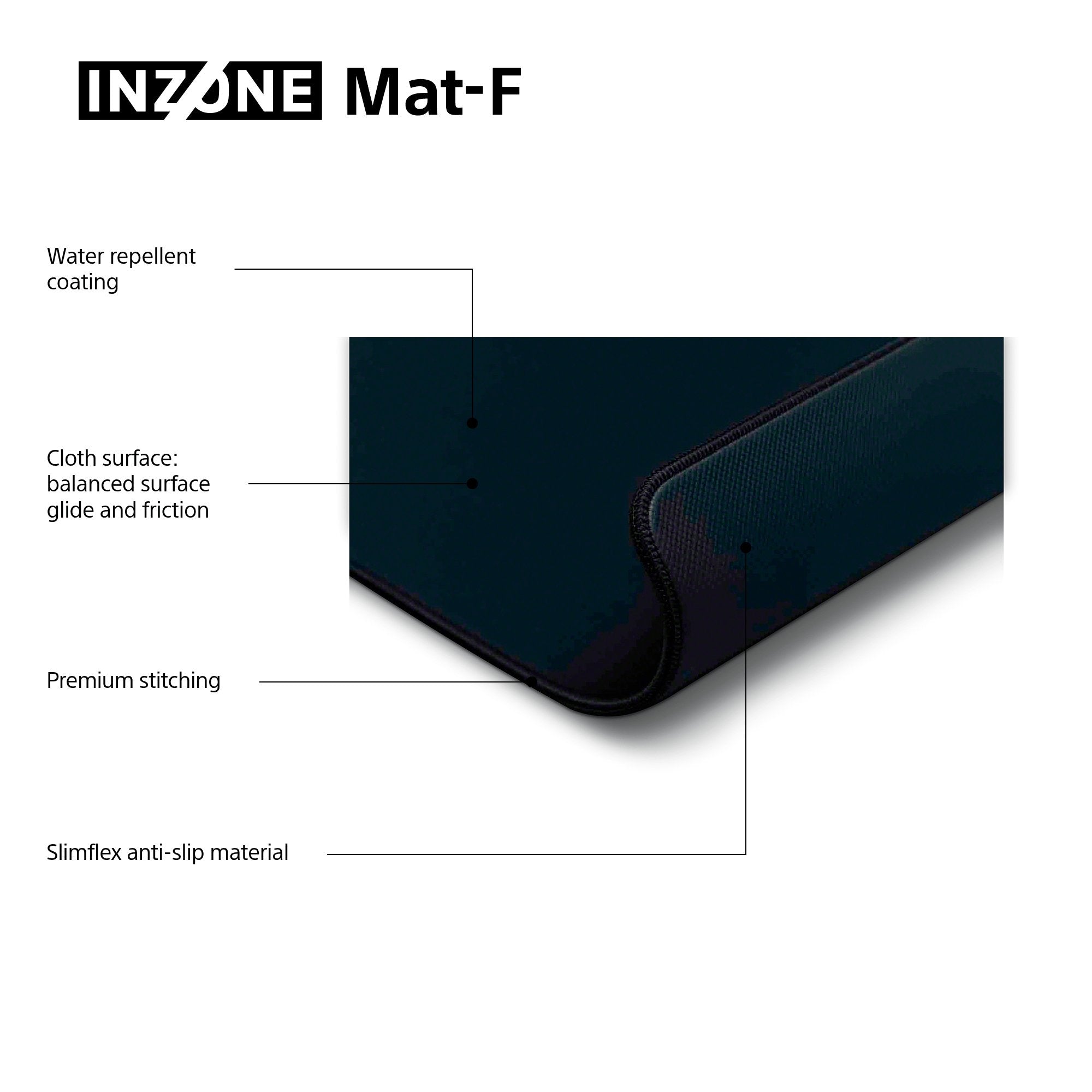Inzone Mat F Gaming Mouse Pad