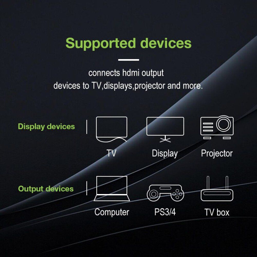 Techly Cable M/H Hdmi 4k 60hz Ethernet, Negro, 7.5m