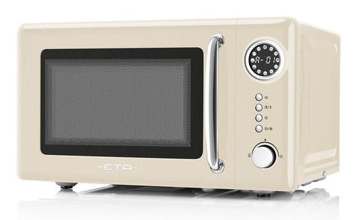 Horno Microondas Storio Eta321090040, 20 L, 700 W, 5 Programas, Beige.