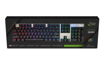 Teclado Para Juegos Mediarange 104 Teclas 14 Modos De Color Qwerty Reino Unido