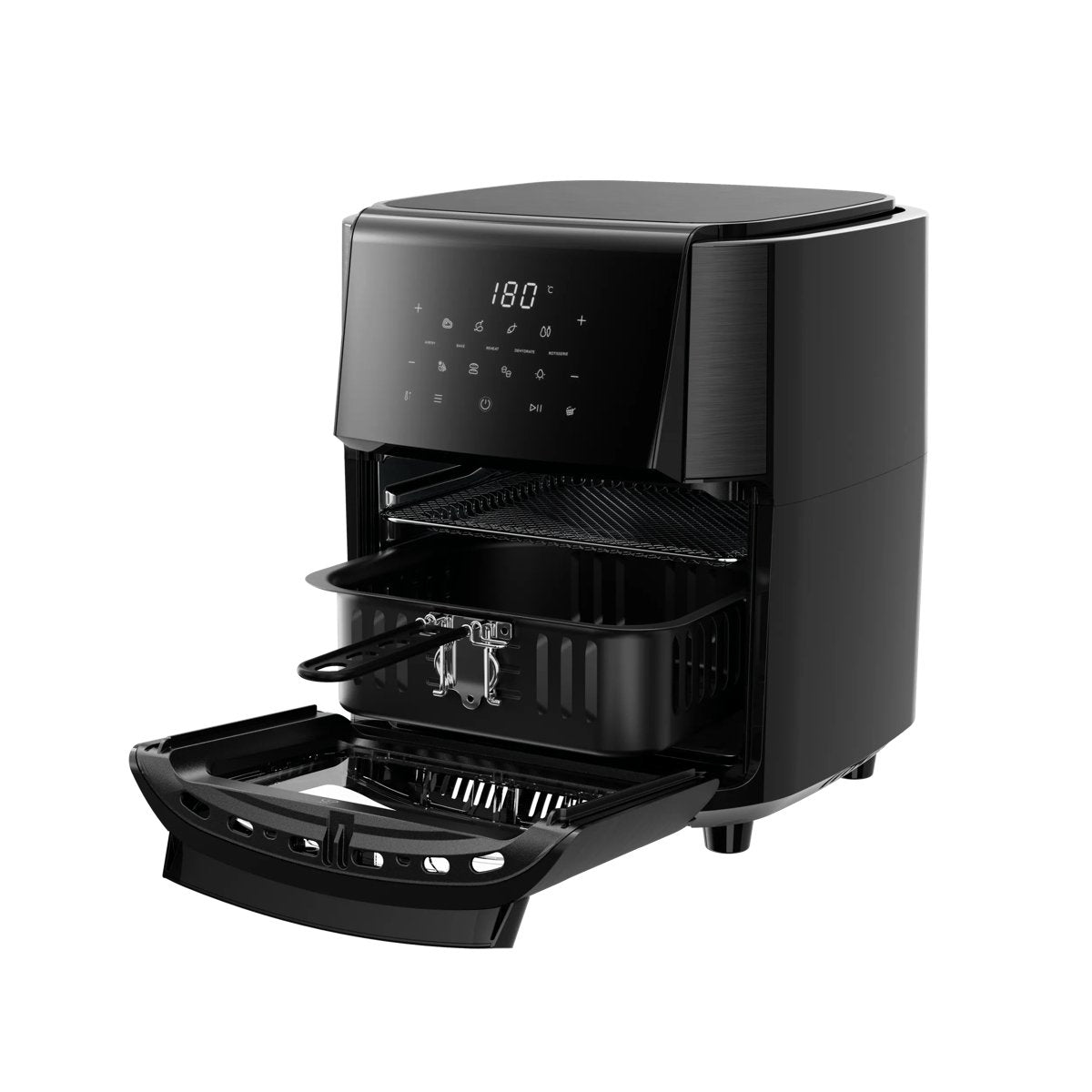 EAN 7333394083353 - Electrolux EAF12B Sencillo 12 L Independiente 1700 W Freidora de aire caliente Negro imagen 5