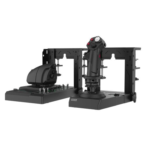Sistema De Control De Vuelo Hori Hotas Y Soporte Negro, Para Pc