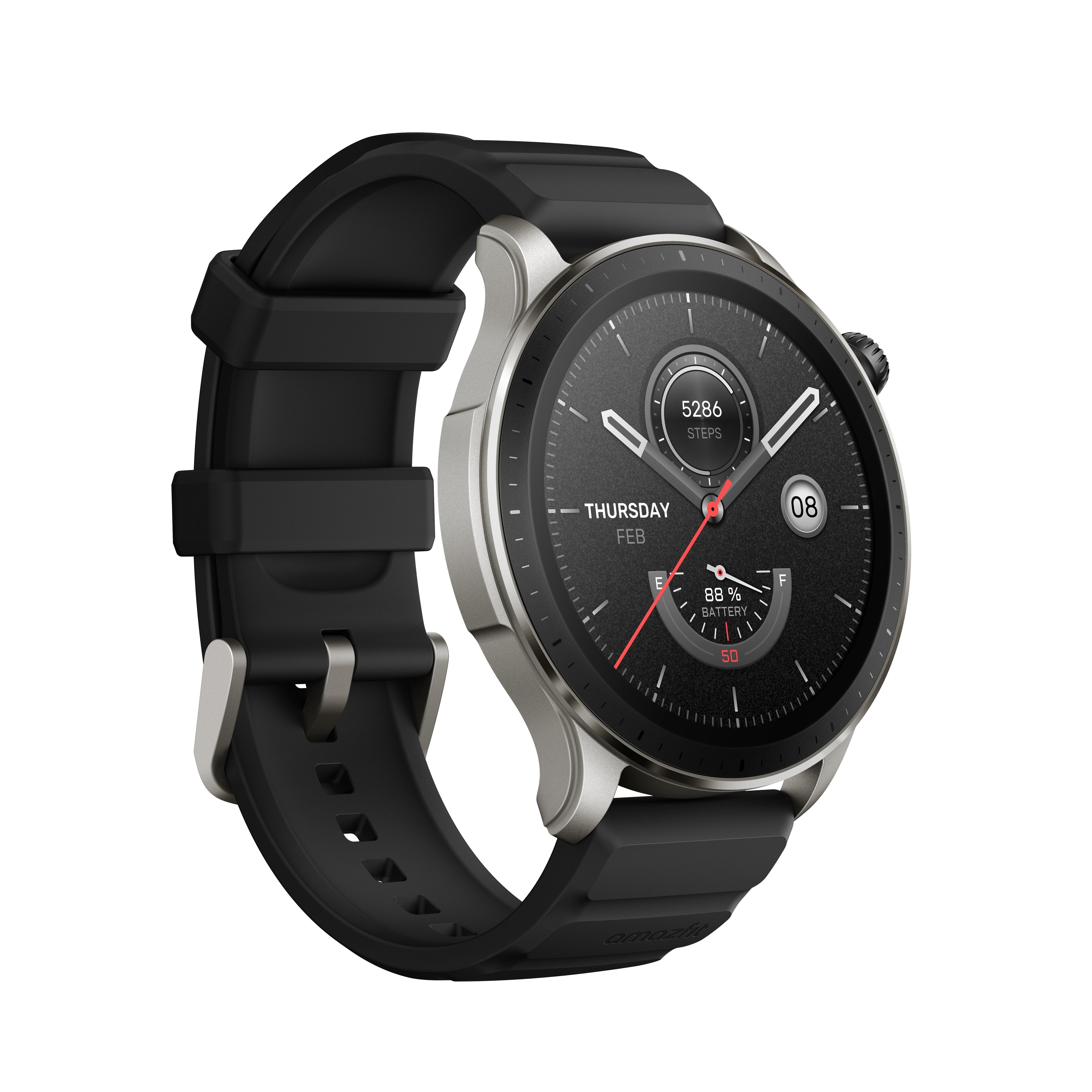 Smartwatch Huami Amazfit Gtr 4 Notificaciones Frecuencia Cardíaca Gps Negro
