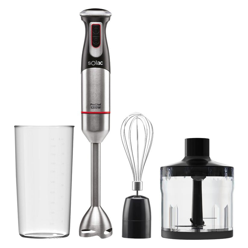 EAN 8433766160374 - Solac BA5609 PRO CHEF 1200 1 L Batidora de vaso 1200 W Negro, Acero inoxidable imagen 1