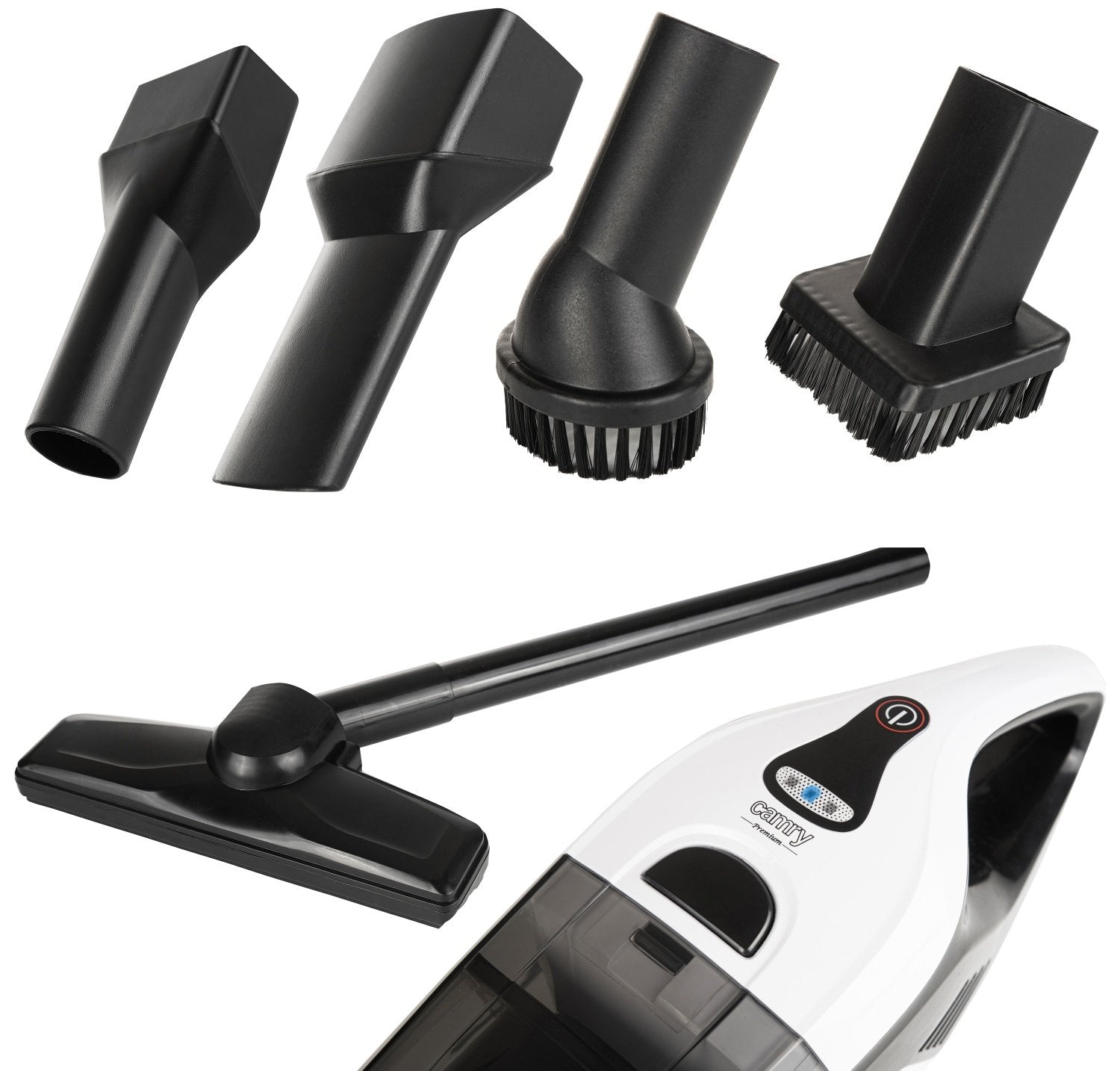 EAN 5903887802055 - Camry Premium CR 7046 aspiradora de mano Negro, Blanco Sin bolsa imagen 10