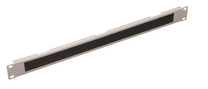 1u 19" Simple Type, Brushed  Cable Organizer Panel