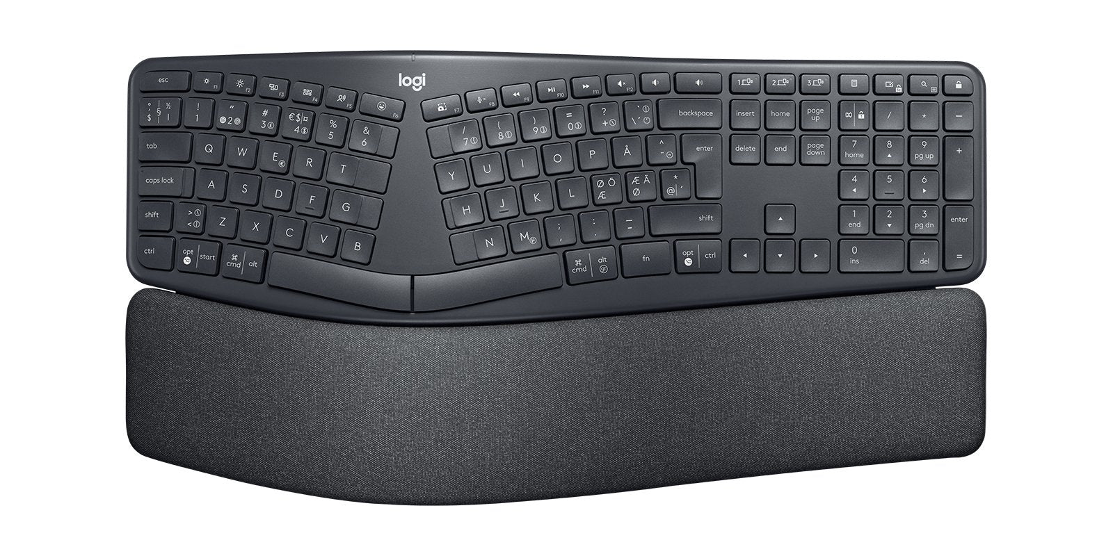 Teclado Nórdico Logitech K860 For Business Bluetooth Grafito