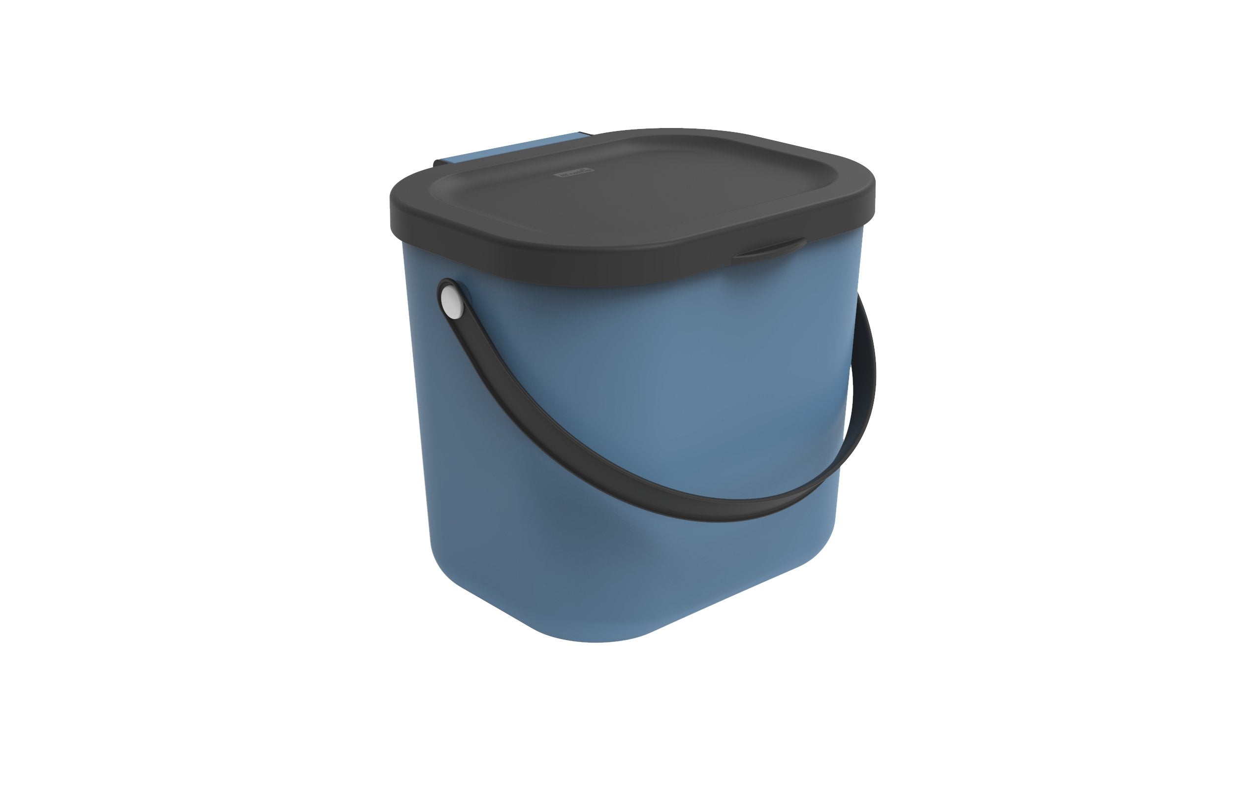 Rotho Albula Cubo De Basura Biológica De 6 Litros Azul