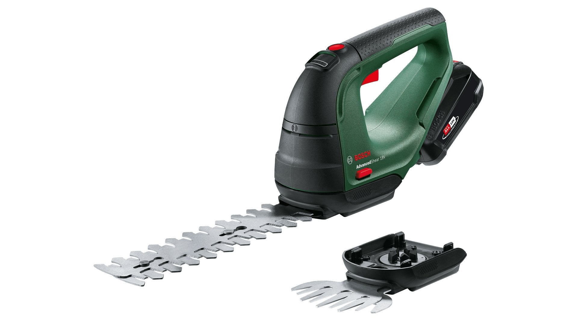 EAN 4059952558400 - Bosch AdvancedShear 18V-10 tijera de césped inalámbrica 10 cm Ión de litio Negro, Verde imagen 1