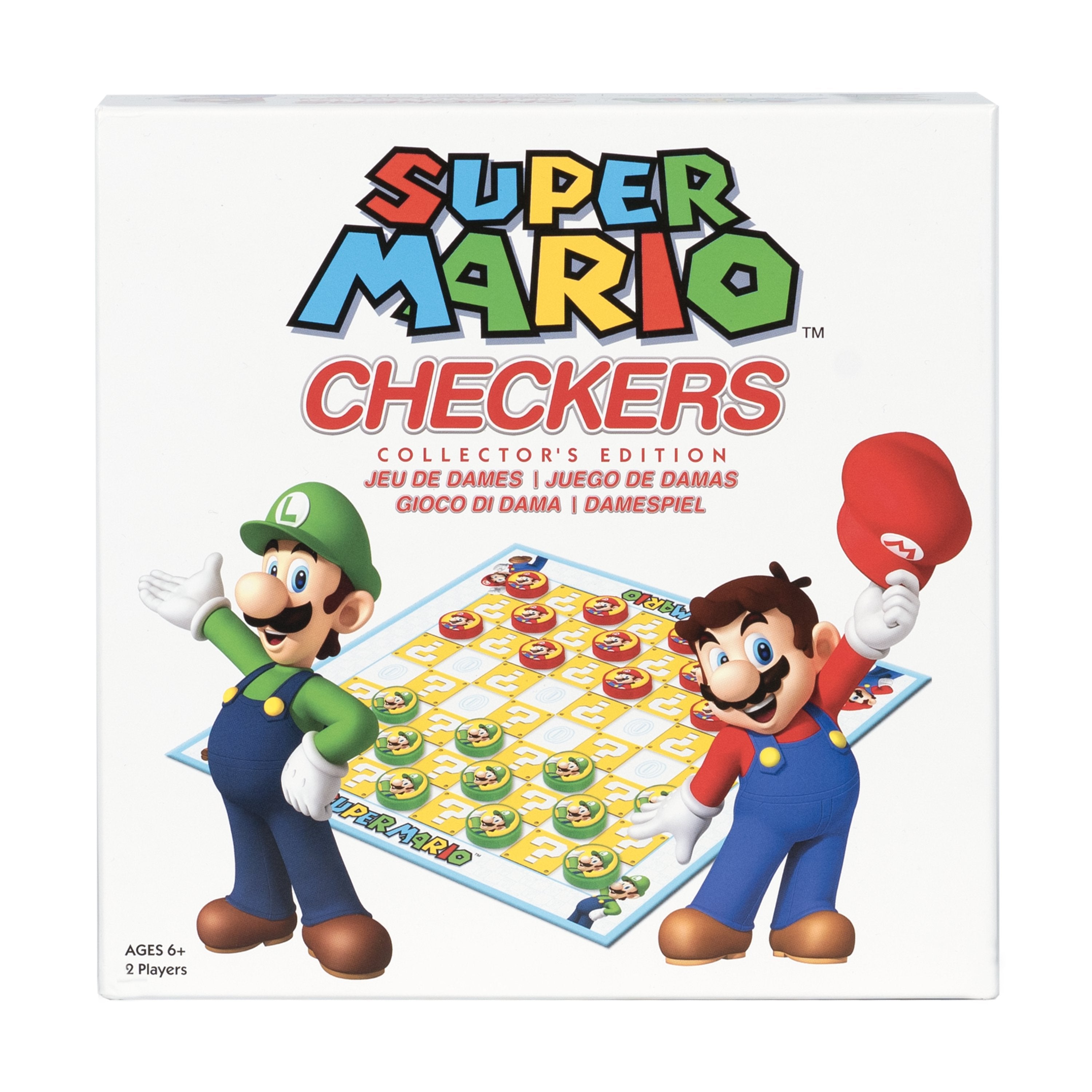 EAN 8720077329768 - Goliath 932976.006 juego de tablero Super Mario Checkers 20 min Juego de mesa Estrategia imagen 1