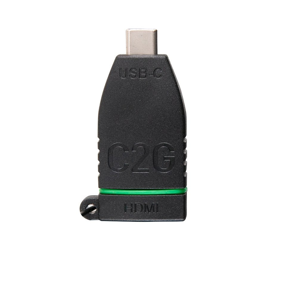 C2g 29878 Cambiador De Género Para Cable 3x Hdmi Mini Displayport, Displayport, Usb C Negro