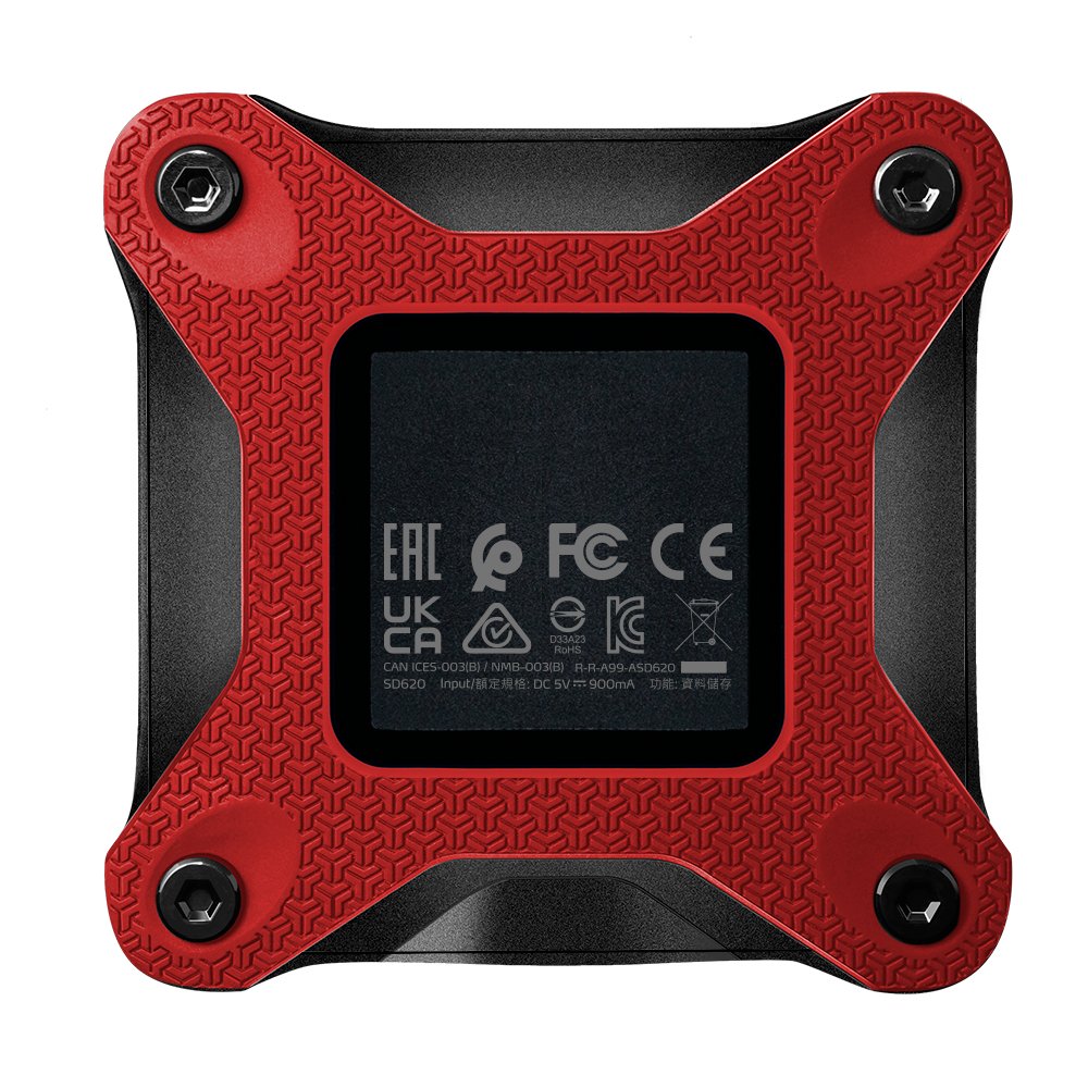 EAN 4711085947352 - ADATA SD620 2 TB Micro-USB B 3.2 Gen 2 (3.1 Gen 2) Negro, Rojo imagen 5
