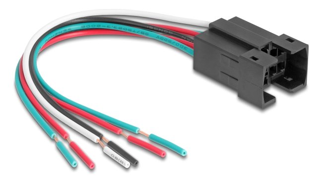 Delock Fassung Para 25 Mm 6 Pin Taster Oder Schalter