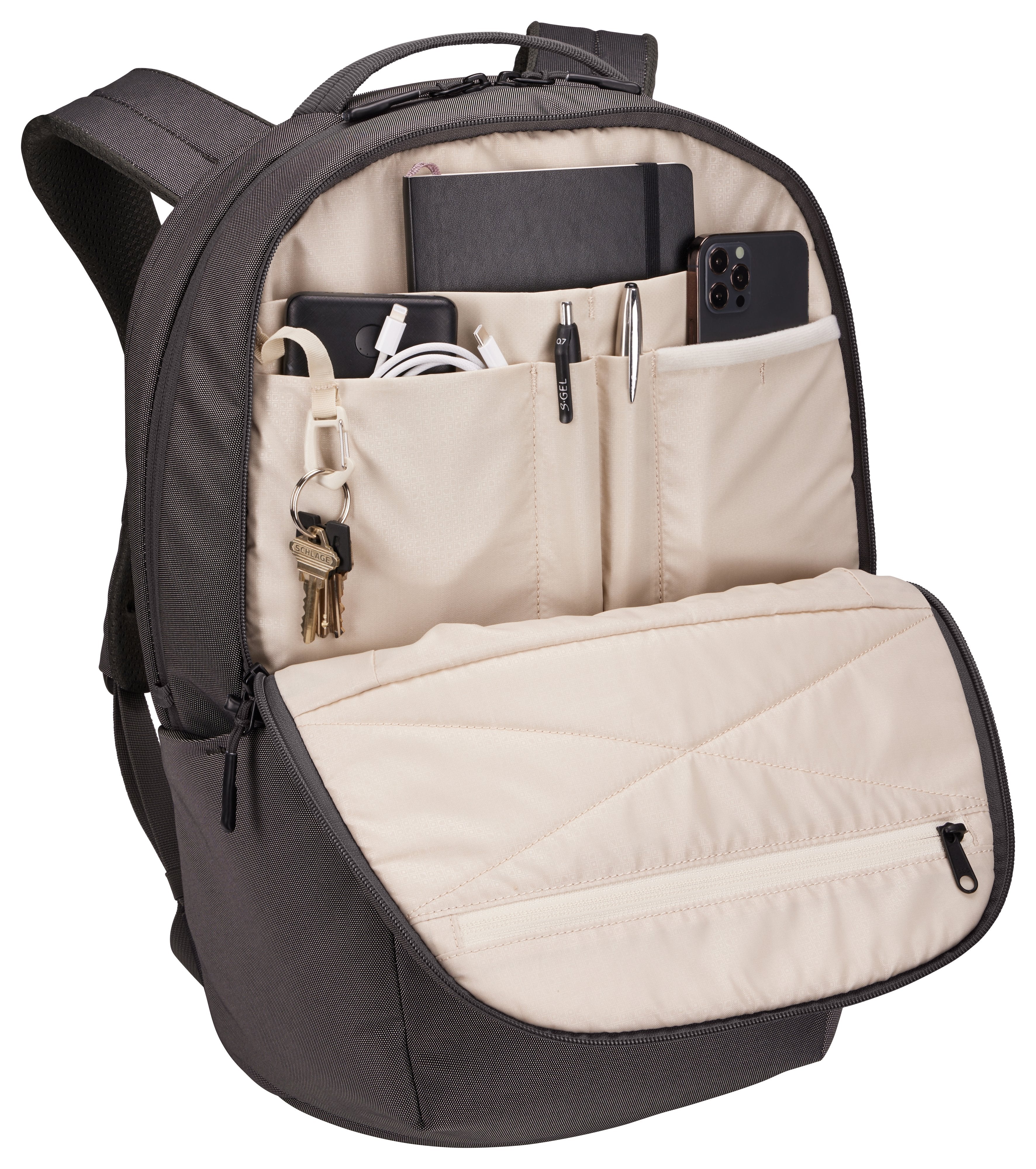 Mochila  Thule Subterra 10.9" 2 Tslb417 Vetiver Gray  Informal Gris Poliéster