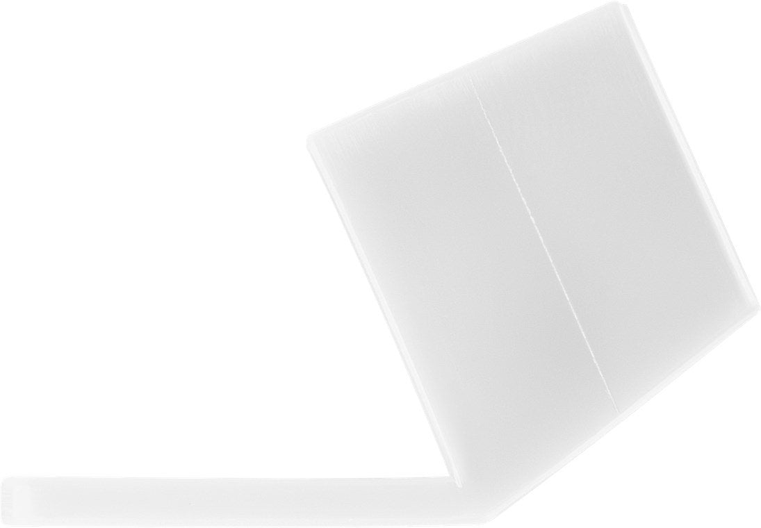 Goobay 70431 Organizador De Cables Escritorio Soporte Para Cables Blanco 2 Pieza(S)