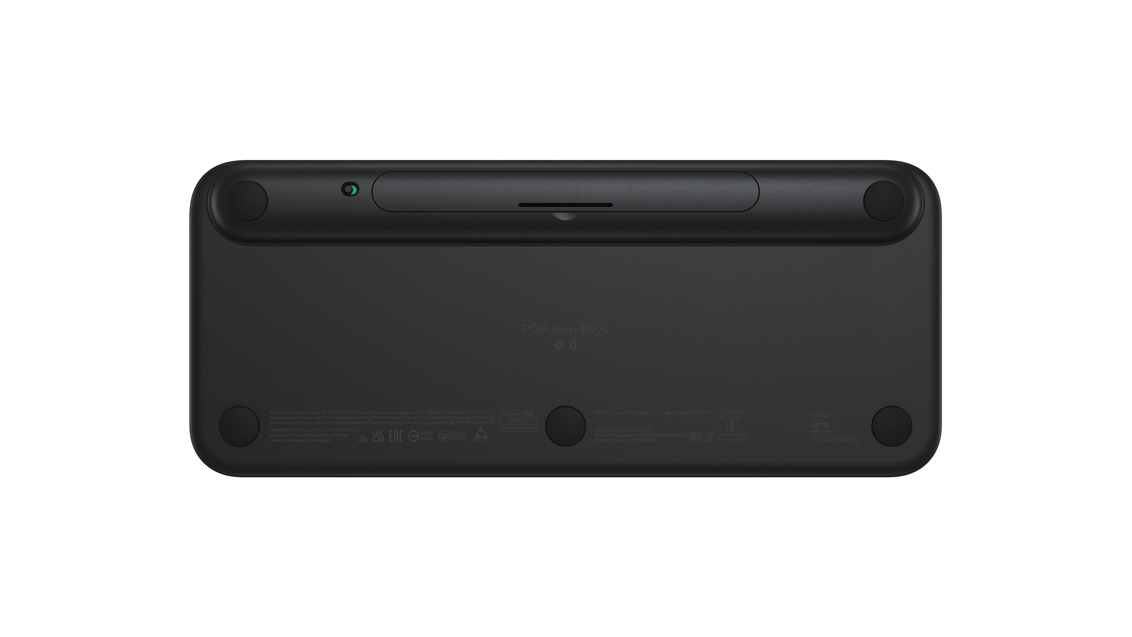 Logitech Pop Icon Keys - Teclado - Inalámbrico - Bluetooth Le - Qwerty - Nórdico (Danés/Finés/Noruego/Sueco)