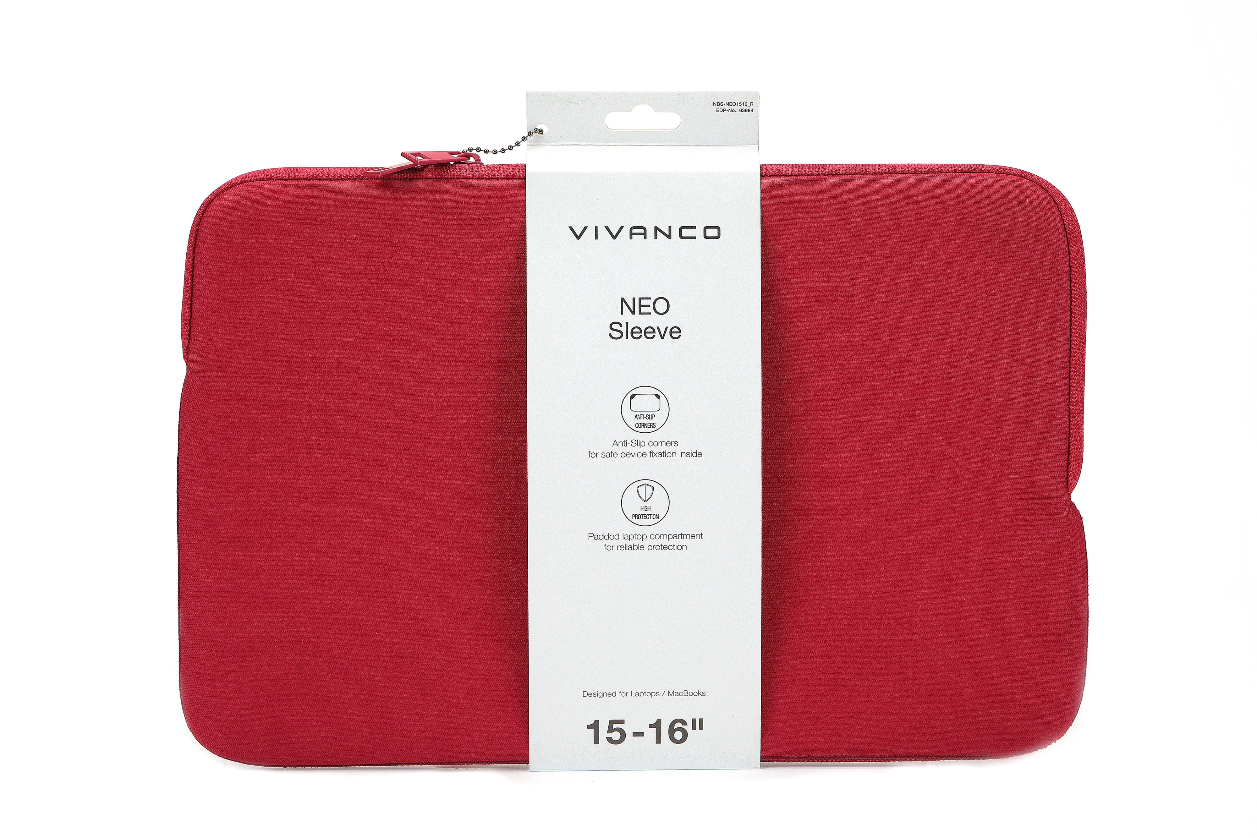 EAN 4008928639841 - Vivanco Neo 40,6 cm (16") Funda Rojo imagen 5