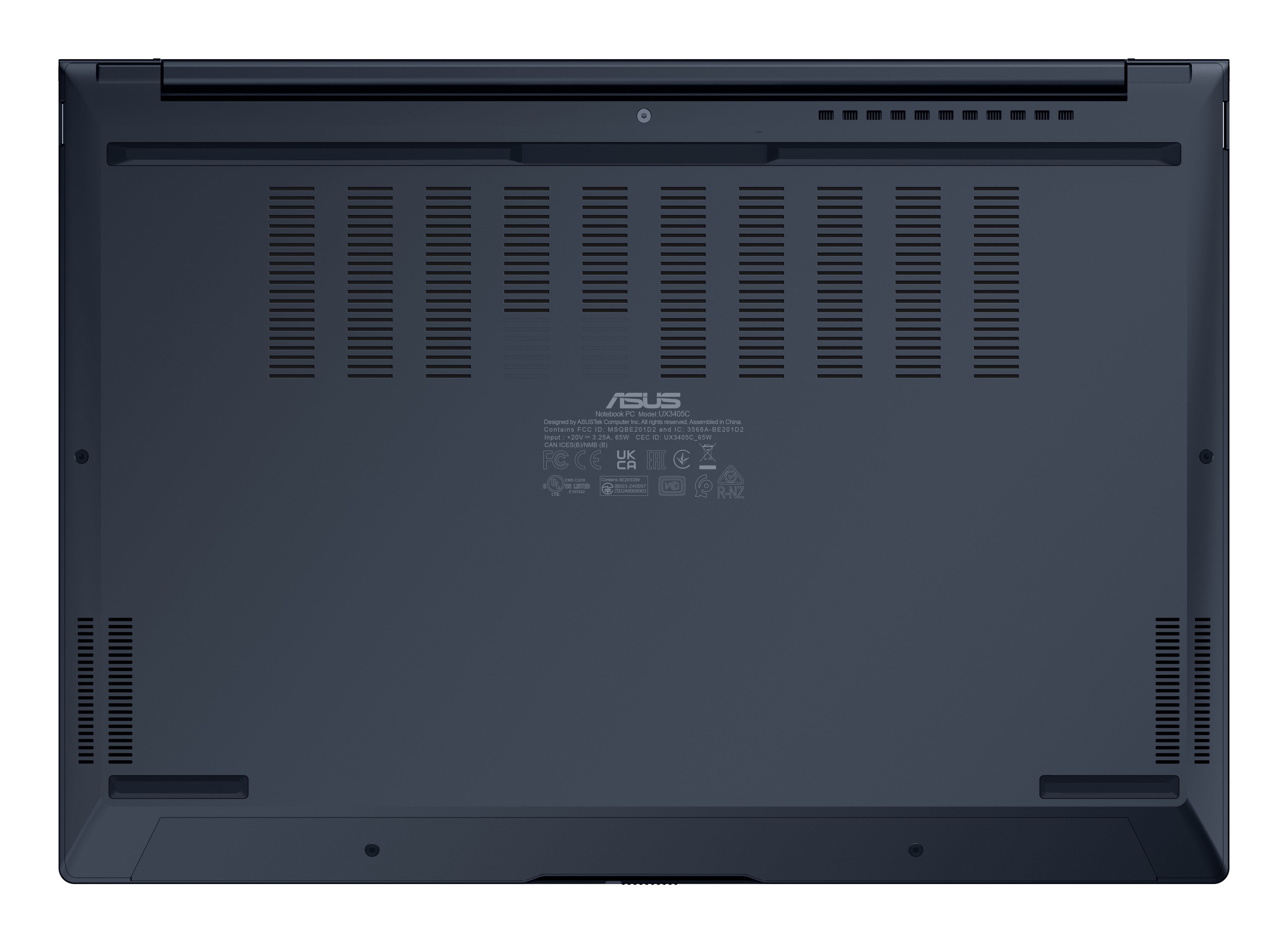 Portátil Asus Zenbook 14 Ux3405ca-Qd1312w U7 255h 16gb 1tb 14"Oled W11h Azul