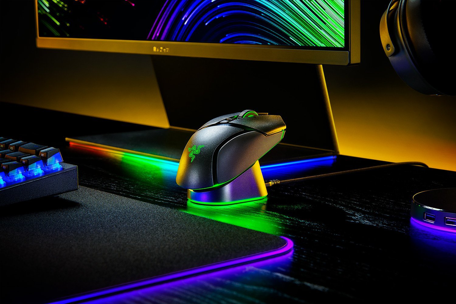 Razer Mouse Dock Pro Negro Interior