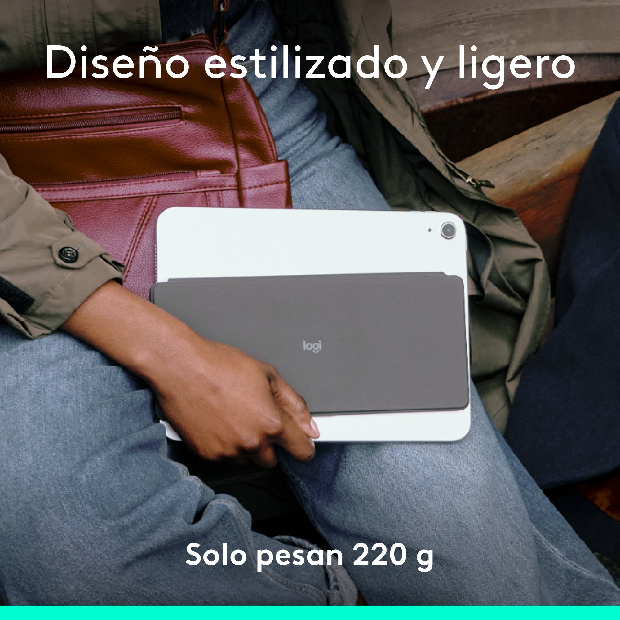 EAN 5099206126039 - Logitech 920-013010 teclado Universal Bluetooth Español Grafito imagen 2