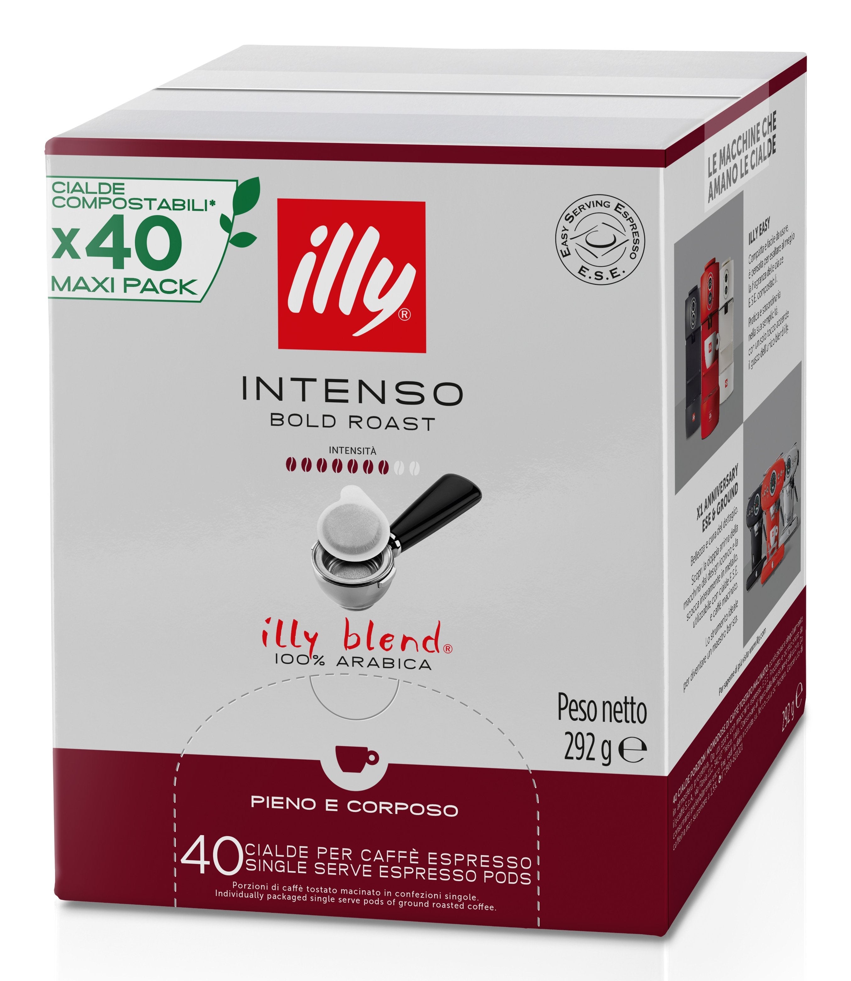 Illy Cialde Tostato Intenso 44mm 40pz