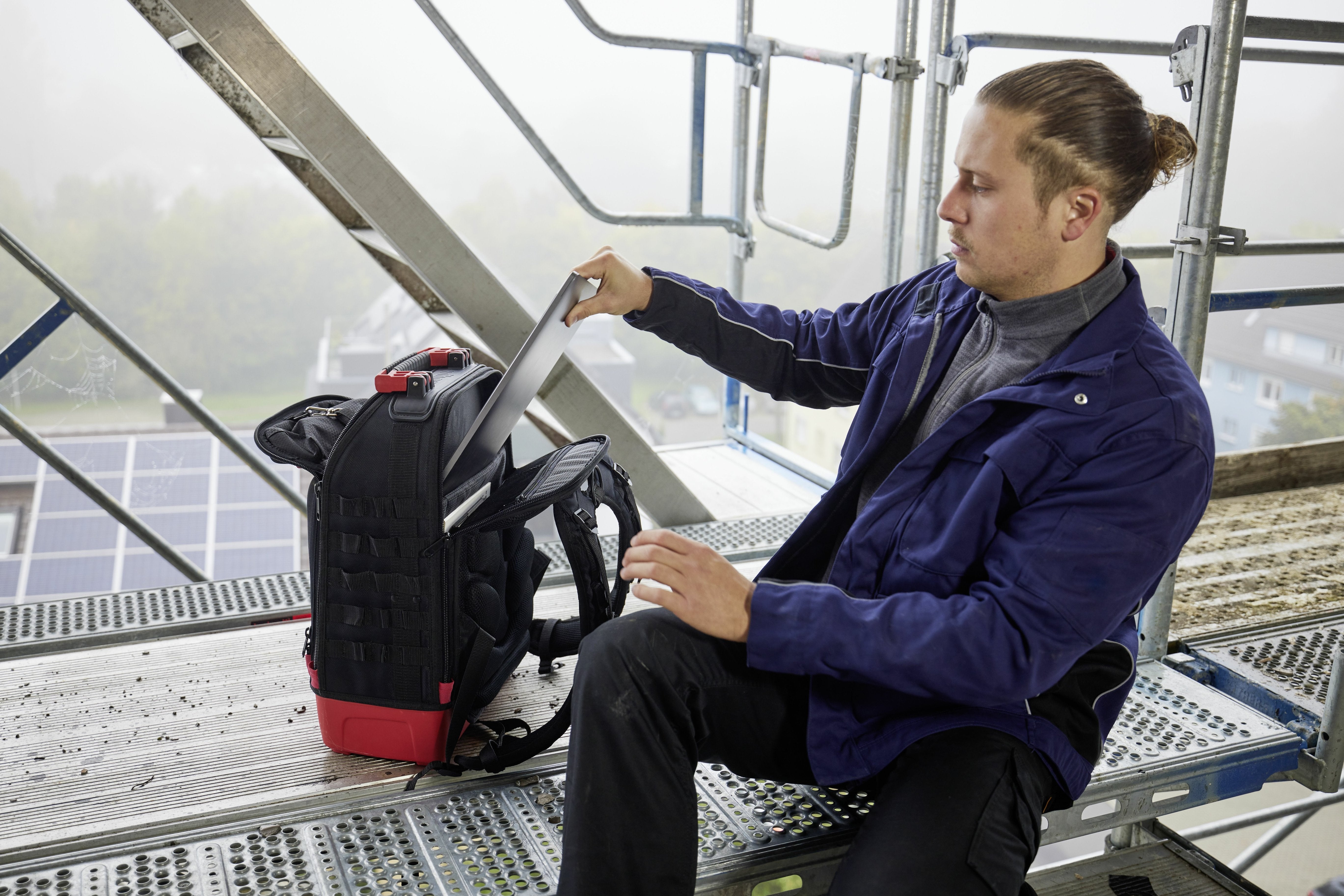 Mochila De Herramientas Wiha , Juego De Herramientas (Negro/Rojo, 43 Piezas, Con Mochila)