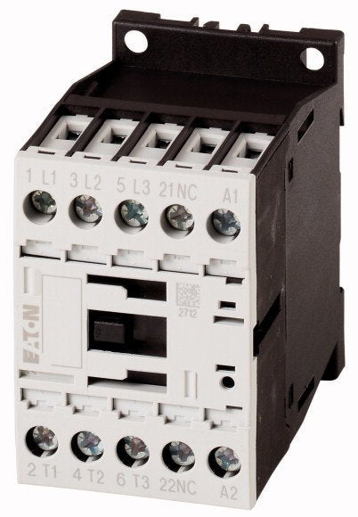 Eaton Dilm12-01 24vdc 276880 Contactor De Potencia 3p+1 5,5kw 400v Ac3 Dc