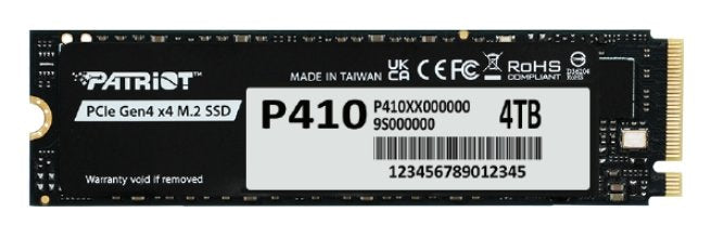 Patriot P410 4tb Pcie Gen 4 X4 M.2 Ssd
