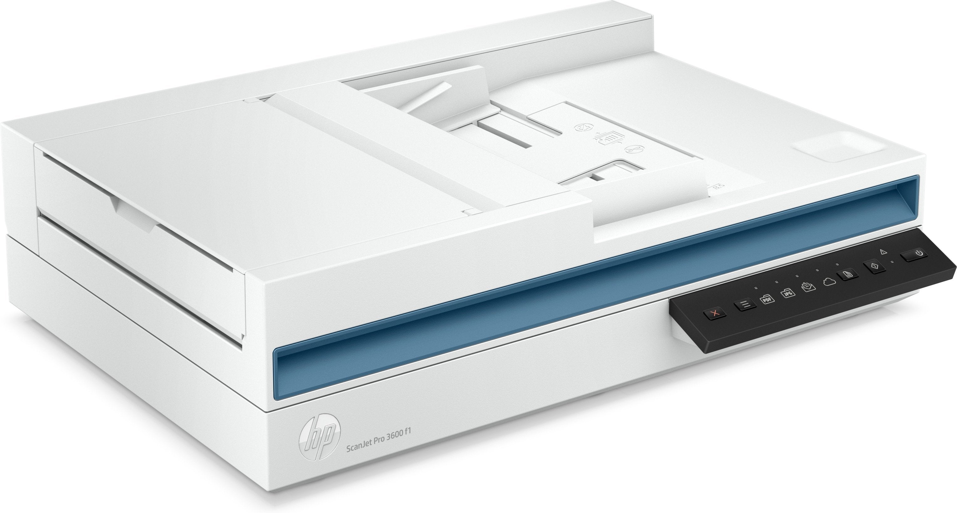 Escáner Documental Hp Scanjet Pro 3600 F1 Con Alimentador De Documentos Adf Doble Cara