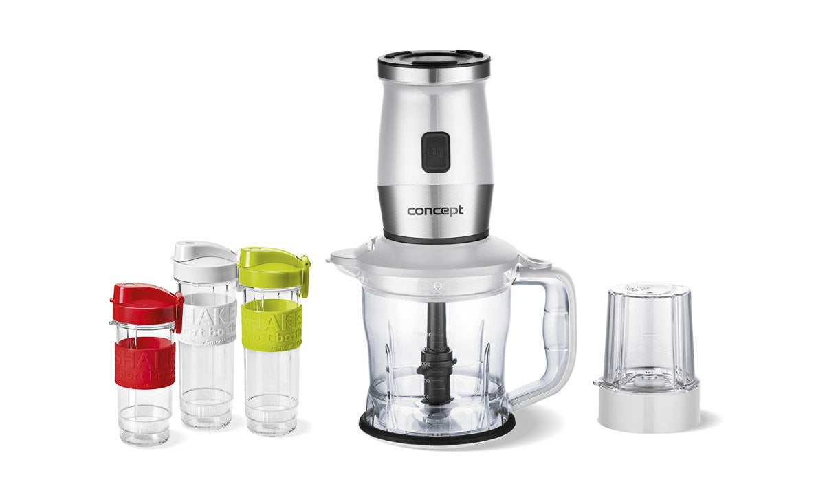 Batidora Concept Sm3391 1,2 L De Vaso 700 W Acero Inoxidable, Blanco