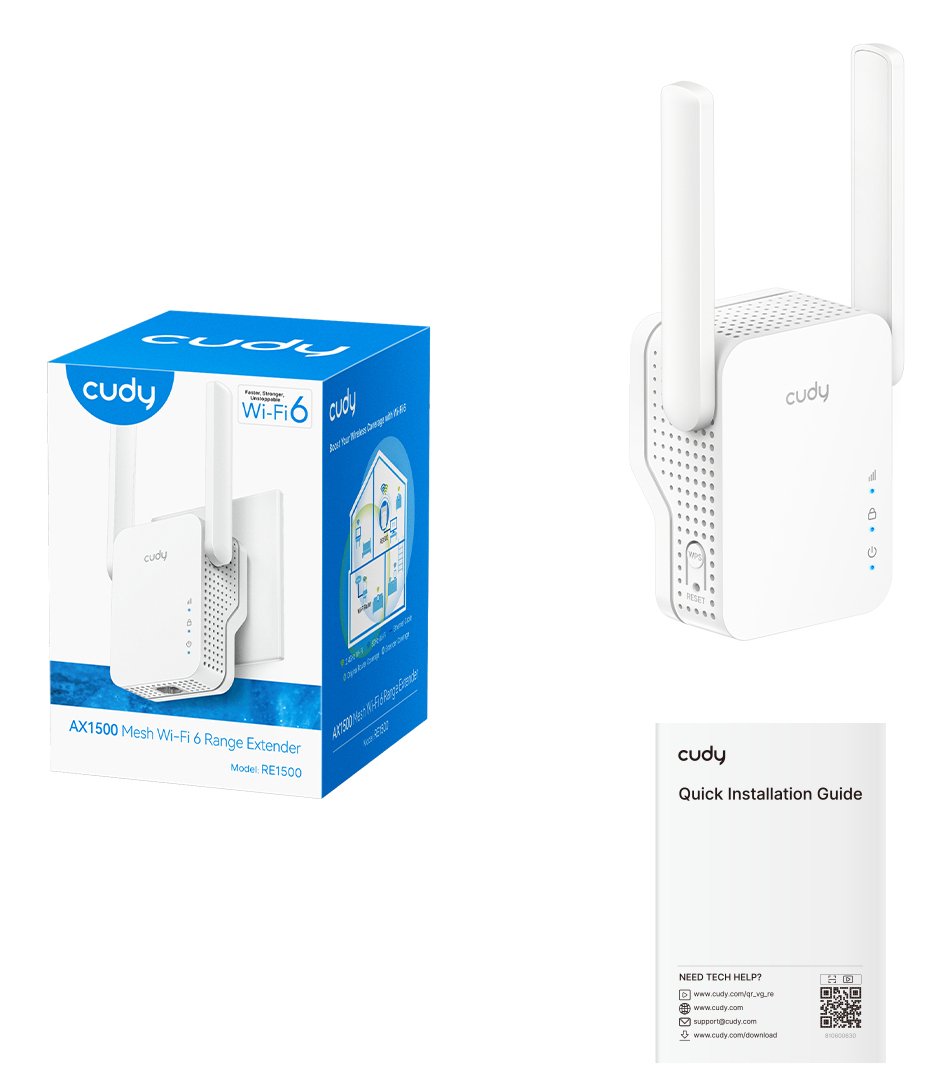 EAN 6971690794637 - Cudy AX1500 Repetidor de red Blanco 10, 100 Mbit/s imagen 10