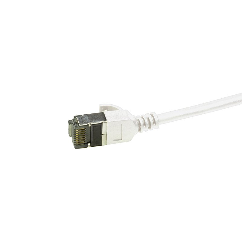 Logilink Patchkabel Cat6a Stp Tpe Slimline Weiss 2,0m
