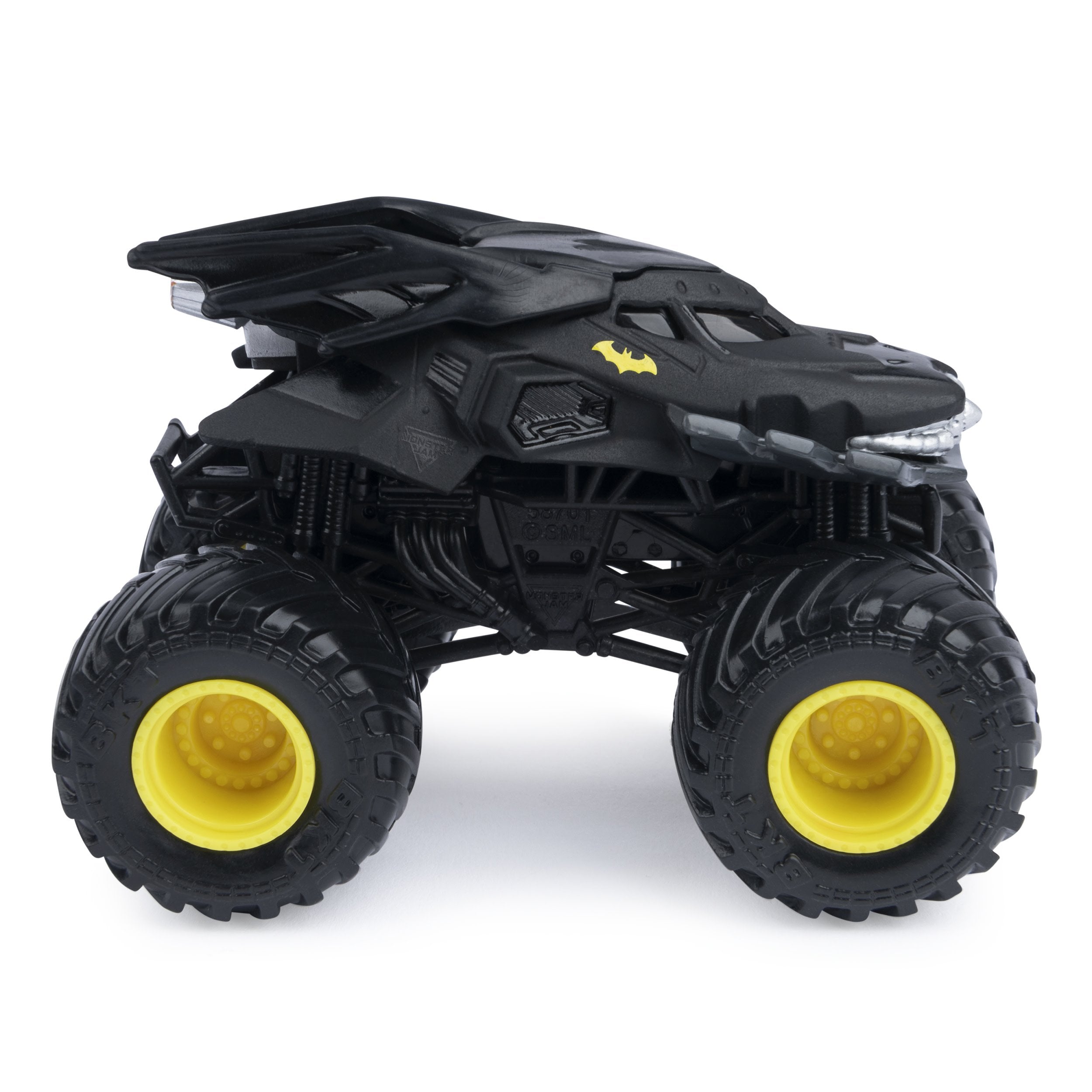 Vehículo De Juguete Spin Mamer Monmer Jam - Batmobil Vs. Megalodon, Spielfahrzeug 6065293