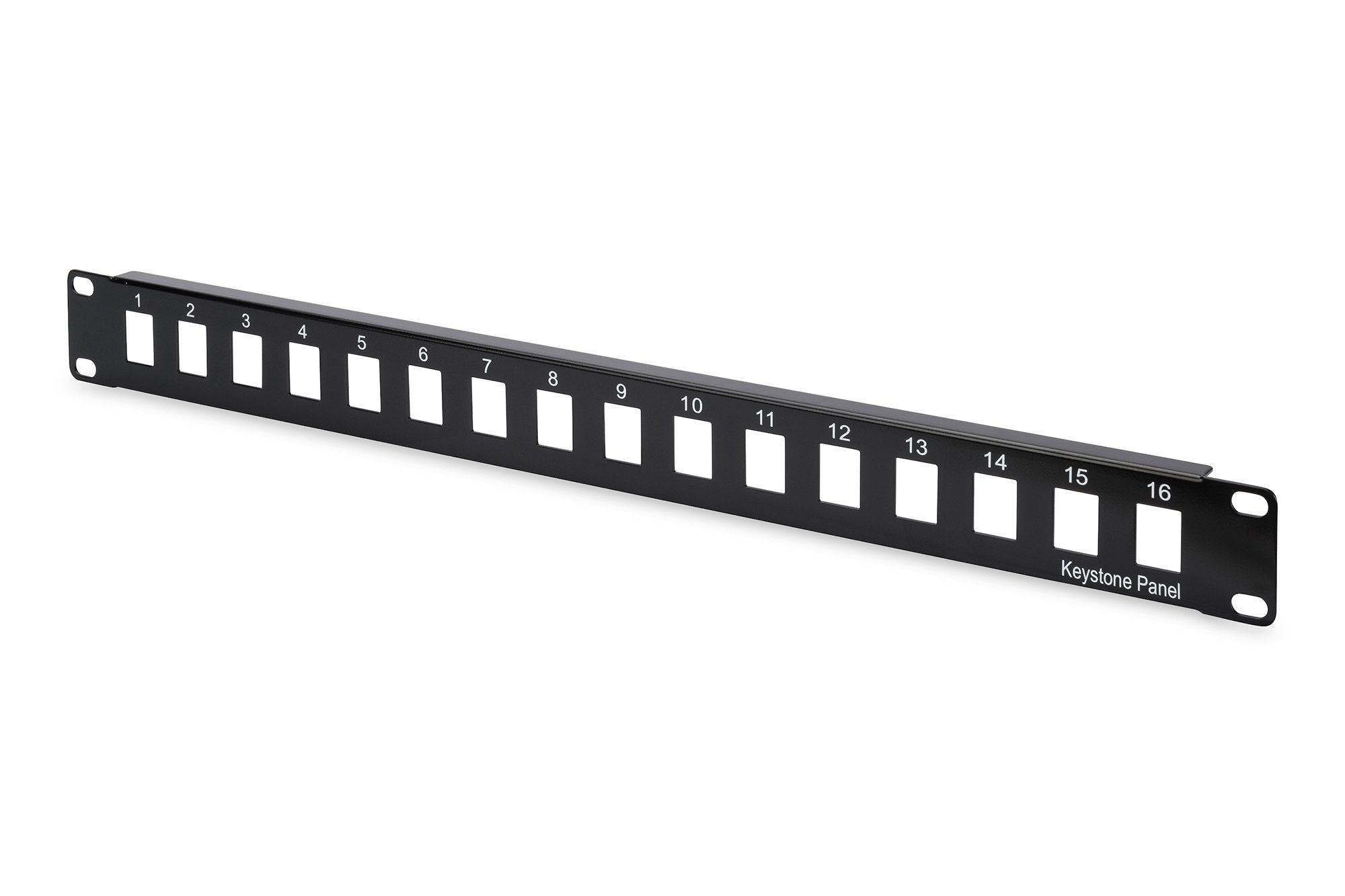 Digitus Patch Panel Modular De 16 Puertos Sin Blindaje, Negro, 19 '', 1u