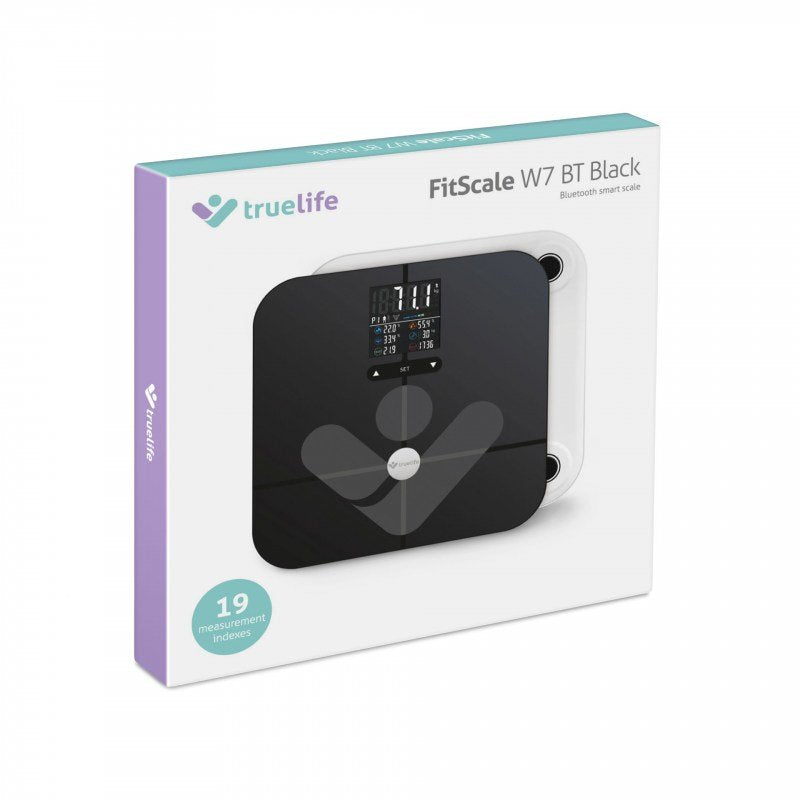 Truelife Fitscale W7 Bt Negro Personenwaage Max. 180 Kg Retail