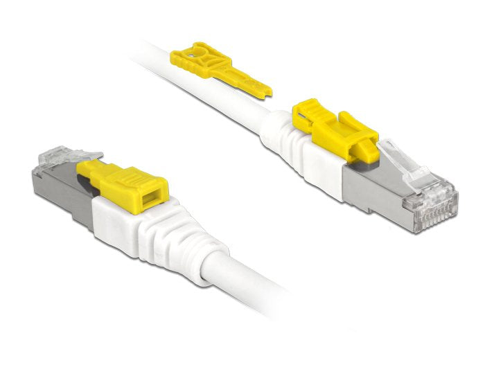 EAN 4043619853311 - DeLOCK 85331 cable de red Blanco 1 m Cat6a S/FTP (S-STP) imagen 1